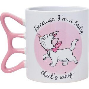 Silver Buffalo Disney Aristocats Marie Because I'm A Lady That's Why  Mug - New